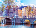 Canals in Amsterdam, The Netherlands