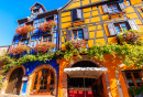 Historic Houses in Riquewihr, France